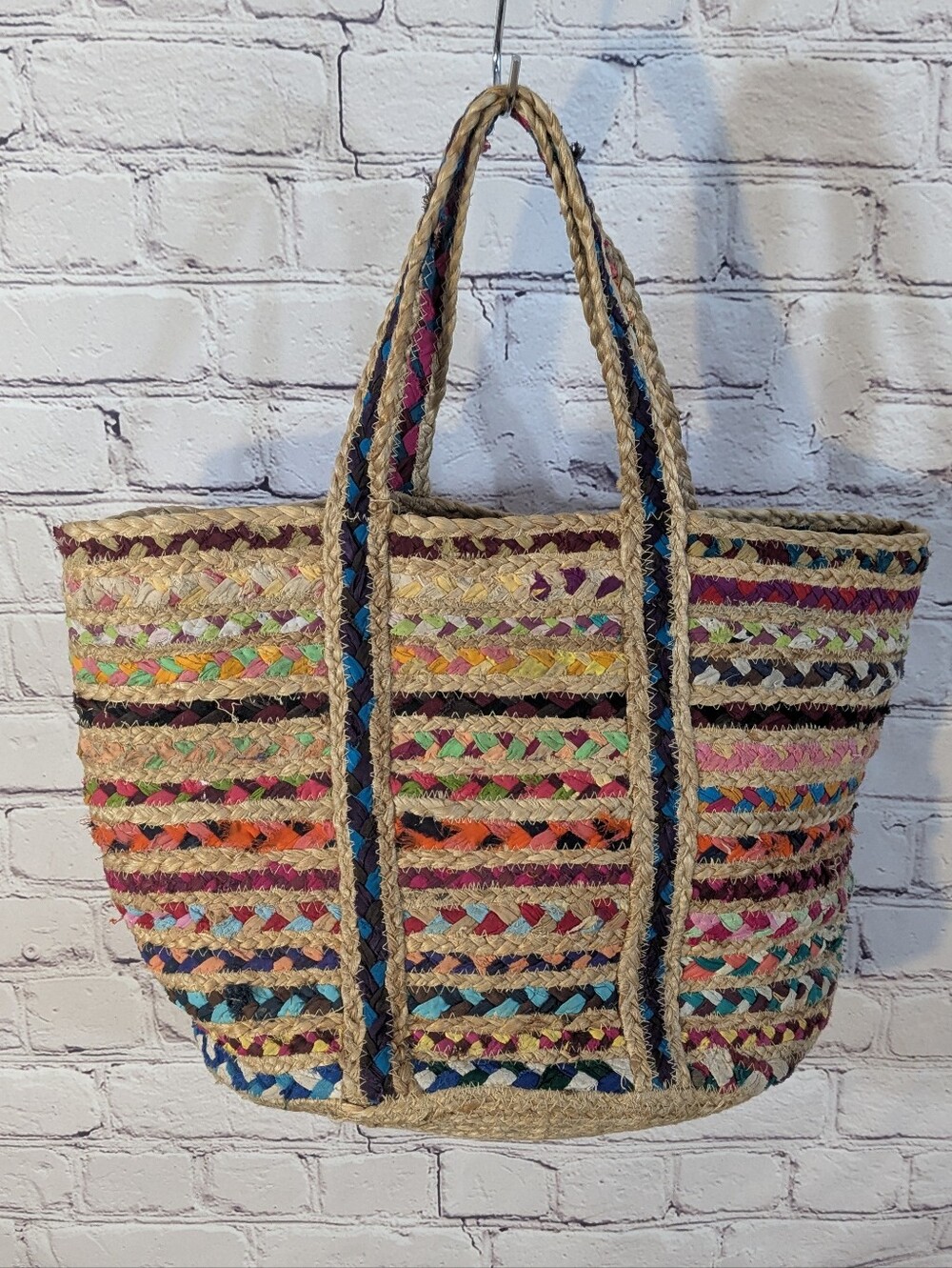 Shiraleah Chicago Jute Tote